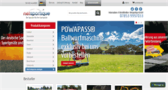 Desktop Screenshot of netsportique.de